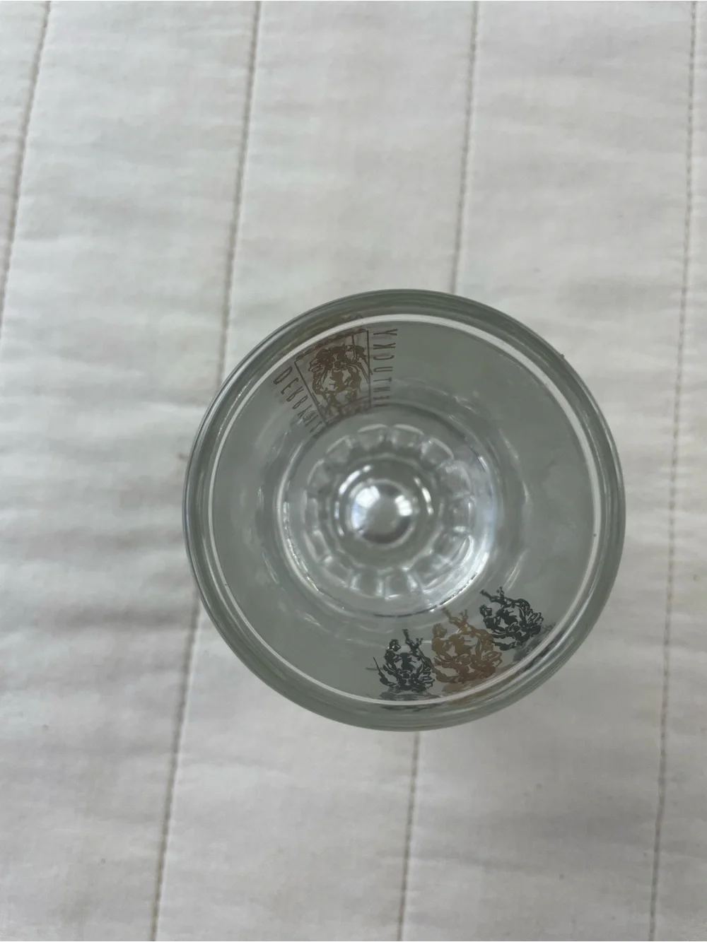 VTG Kentucky Derby 123 (1987) Racing Triple Horse Collectable Shot Glass